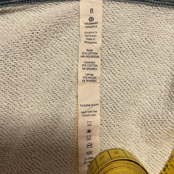 Lululemon in the Loop Hooded Poncho Front Zip Heathered Blue - Picture 8 of 9